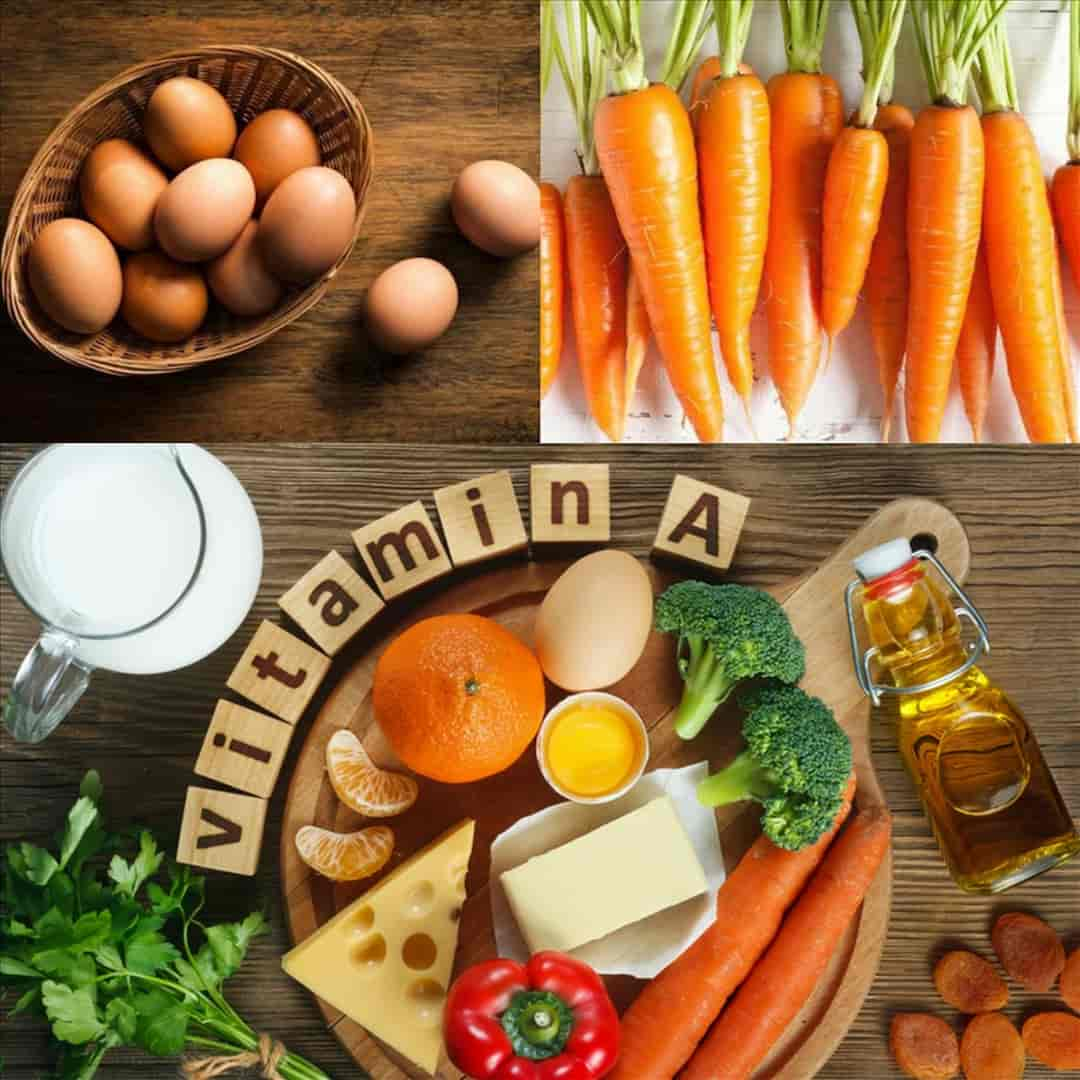 Vitamin A có trong thực phẩm nào? Cà rốt