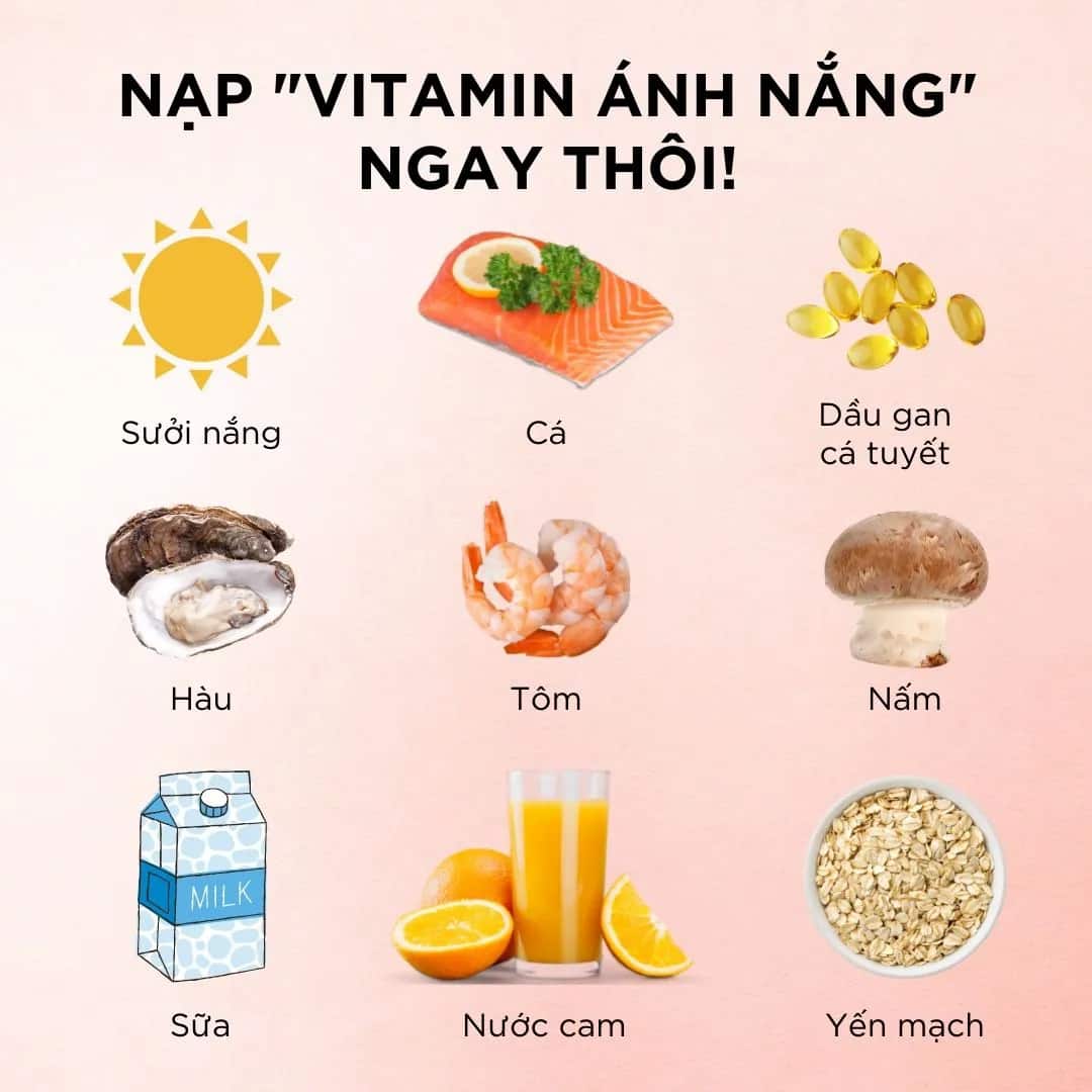 Cách điều trị thiếu hụt vitamin D