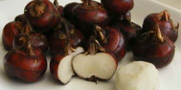 Củ năng được chế biến thành nhiều món ăn