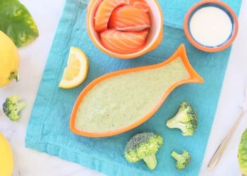 cách nấu cháo cá hồi cho bé