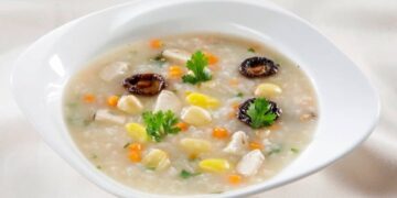 Cháo chim bồ câu hạt sen - cháo dinh dưỡng cho bé