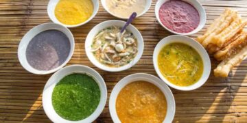 Cháo bí đỏ nấu tôm