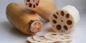 Không kết hợp củ sen với đậu tương