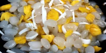 Các nguyên liệu cần thiết để làm chè hạt đác