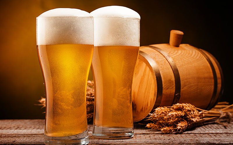 Các dòng bia lúa mì có vị nhẹ nhàng, thanh mát